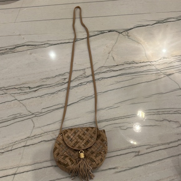 Vintage Leather & Suede Handbag - Picture 4 of 16